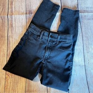 Girl’s Old Navy Extra High Rise Black Ballerina Jeggings size 10